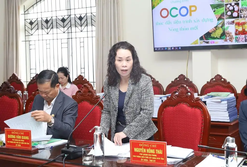 Thanh Hóa đánh giá, phân hạng 17 sản phẩm OCOP đợt 1 năm 2026