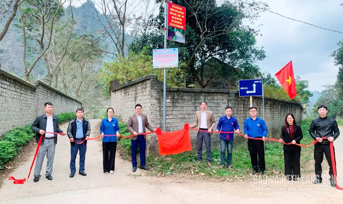 Tuổi trẻ Chi Lăng xây dựng nông thôn mới