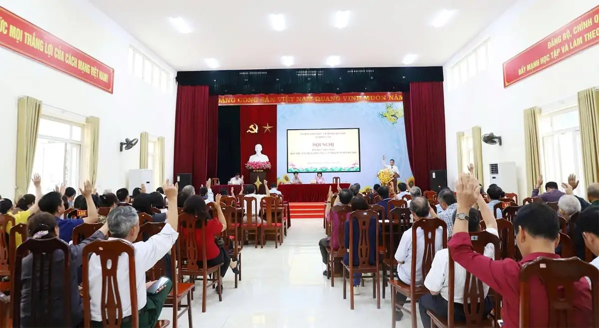 Xây dựng đời sống văn hóa ở xã Hồng Vân gắn tiêu chí nông thôn mới