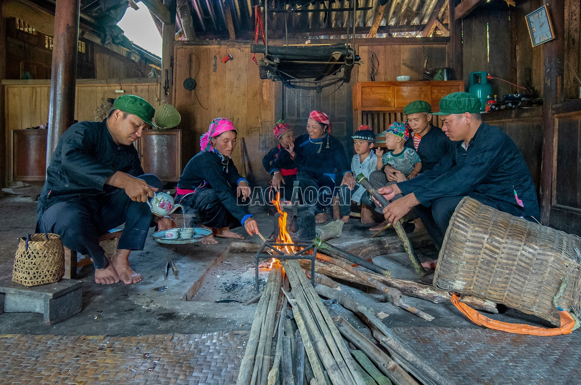 Bản Liền vào vụ chè xuân