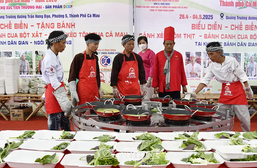 Cà Mau sẽ tổ chức Ngày hội Bánh dân gian Nam Bộ từ 25/4-3/5