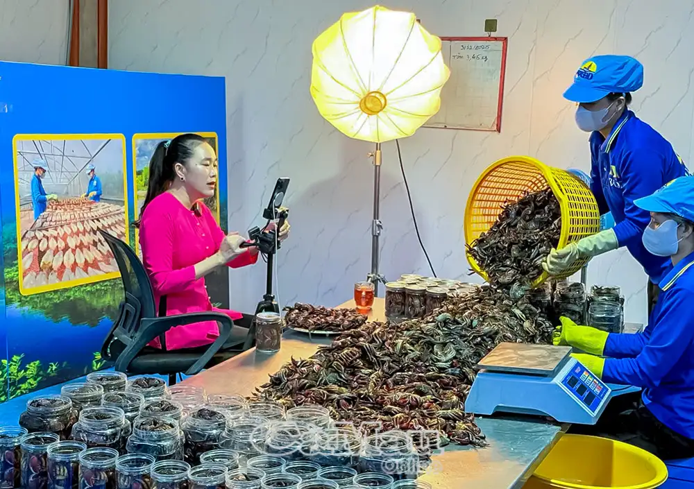 Chuyển đổi số: Nâng cao giá trị nông, thuỷ sản Cà Mau