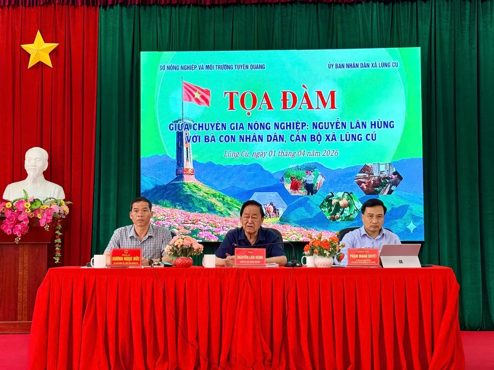 Chuyên gia Nguyễn Lân Hùng “bắt mạch” nông nghiệp vùng biên: Mở hướng giảm nghèo bền vững cho bà con Lũng Cú