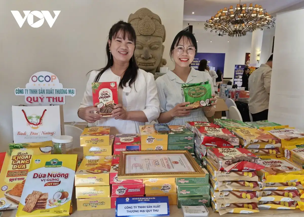 Ngày hội kết nối doanh nhân trẻ Đà Nẵng, quảng bá sản phẩm đến người tiêu dùng.