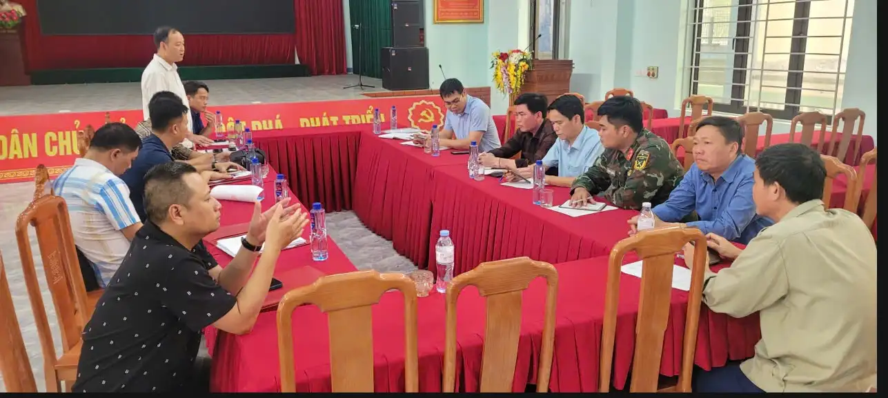 Kiểm tra, xử lý điểm sạt lở đất tại xã Châu Lộc, ổn định sinh kế người dân
