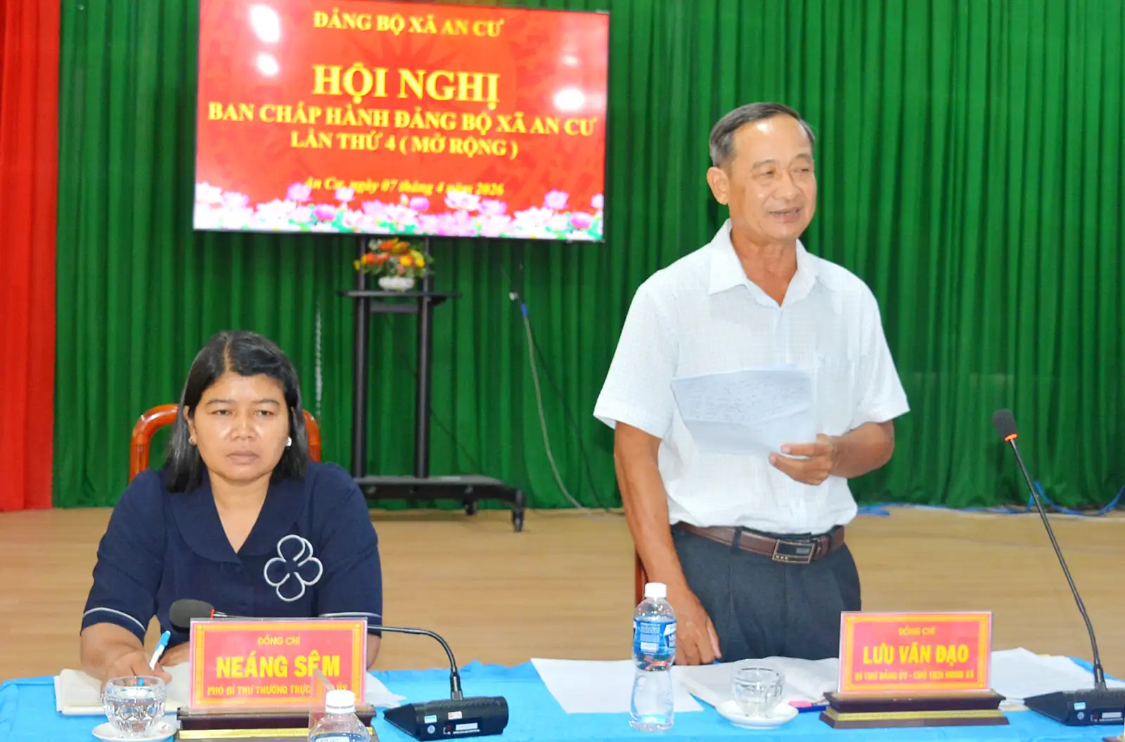 xã An Cư đẩy mạnh các nhiệm vụ xây dựng nông thôn mới