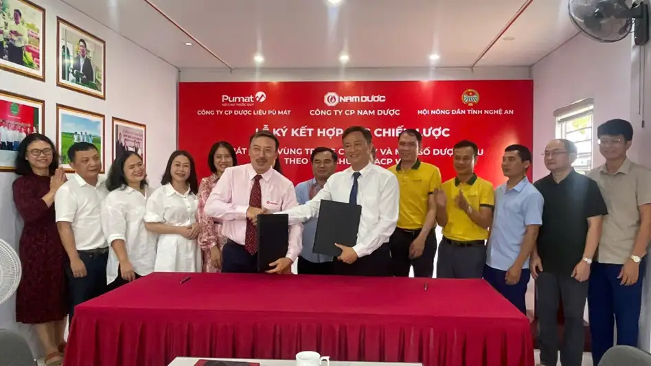 Công ty Cổ phần Dược liệu Pù Mát – Điểm sáng OCOP Nghệ An trong hành trình nâng tầm giá trị dược liệu bản địa