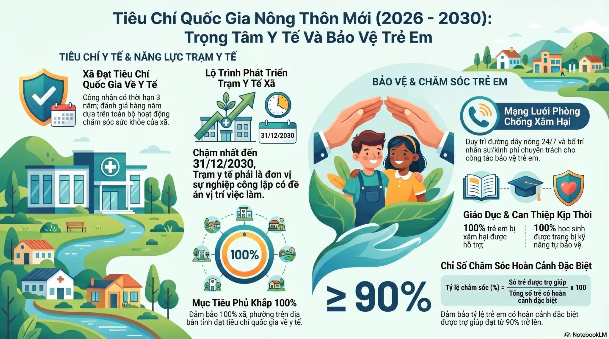 infographic: Hướng dẫn thực hiện các tiêu chí y tế trong Chương trình mục tiêu quốc gia thuộc thẩm quyền của Bộ Y tế