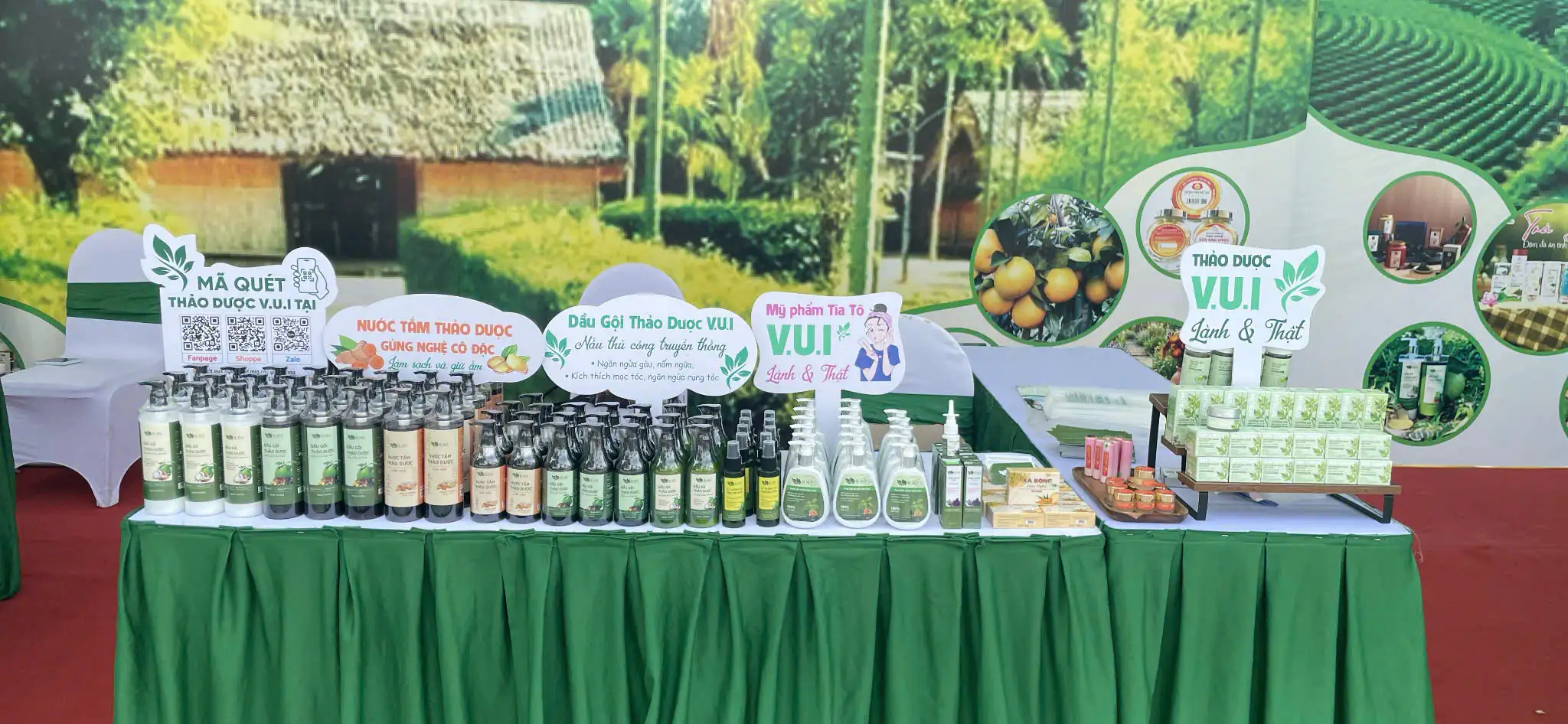 Sở Nông nghiệp và Môi trường Nghệ An tổ chức trưng bày sản phẩm OCOP