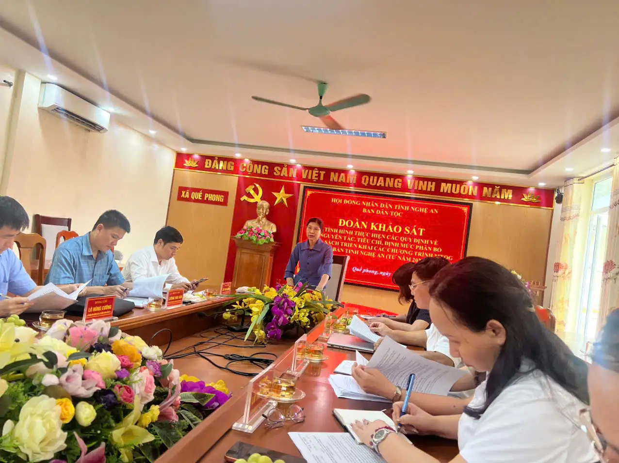 Khảo sát tình hình thực hiện các quy định về Chương trình mục tiêu quốc gia trên địa bàn tỉnh Nghệ An