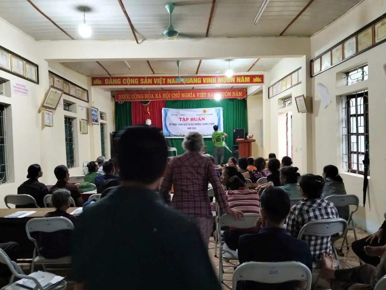 Tập huấn nâng cao năng lực cho các hộ tham gia kế hoạch liên kết tại xã Quế Phong
