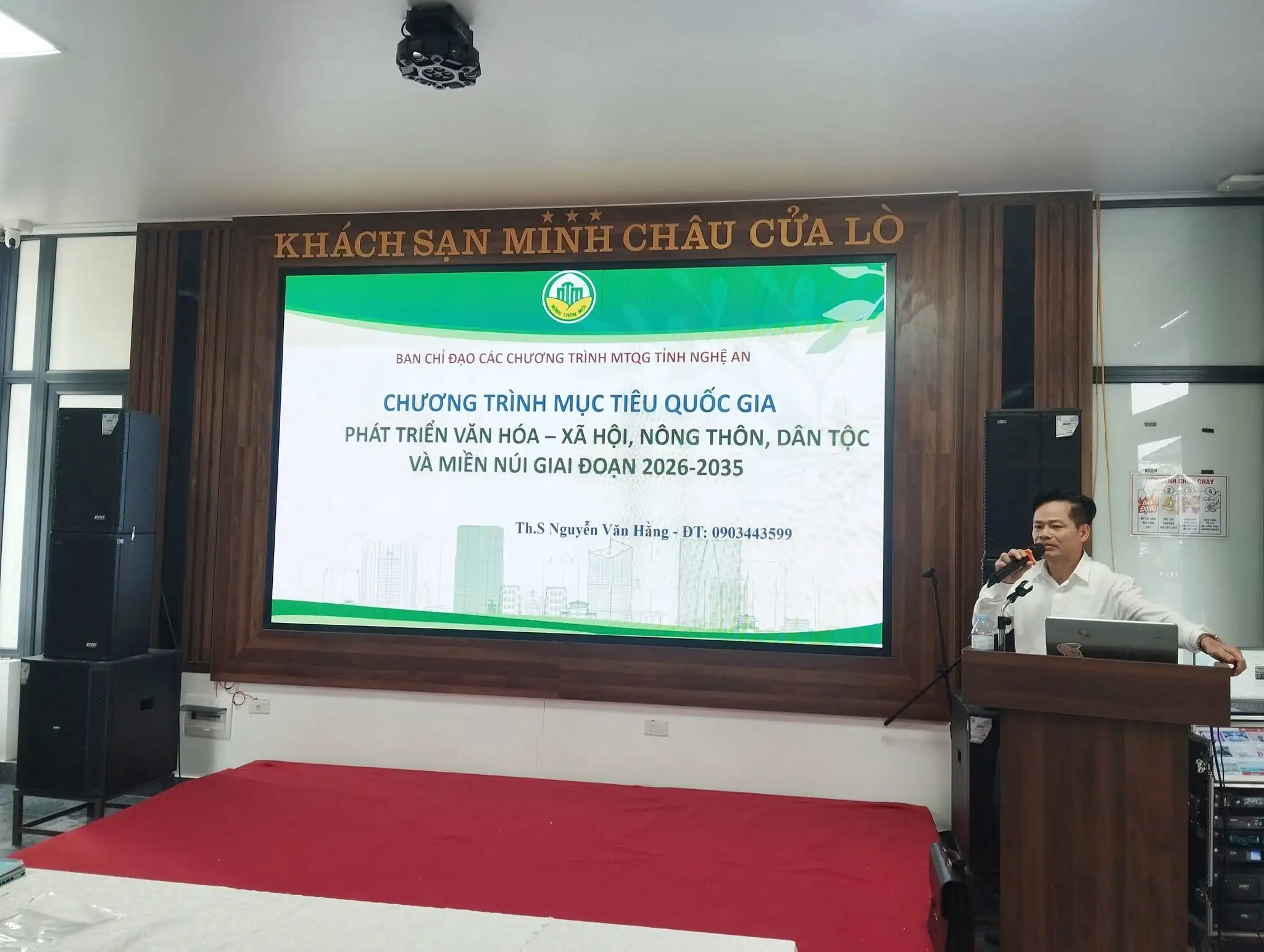 Chi cục Kinh tế hợp tác & PTNT tổ chức về xây dựng nông thôn mới
