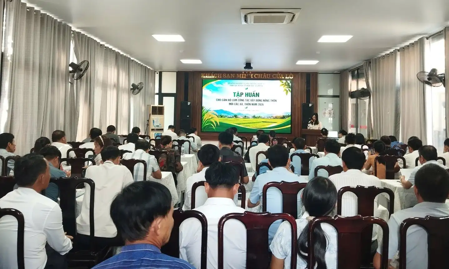 Nghệ An: Tập huấn cho cán bộ tham gia Chương trình mục tiêu quốc gia