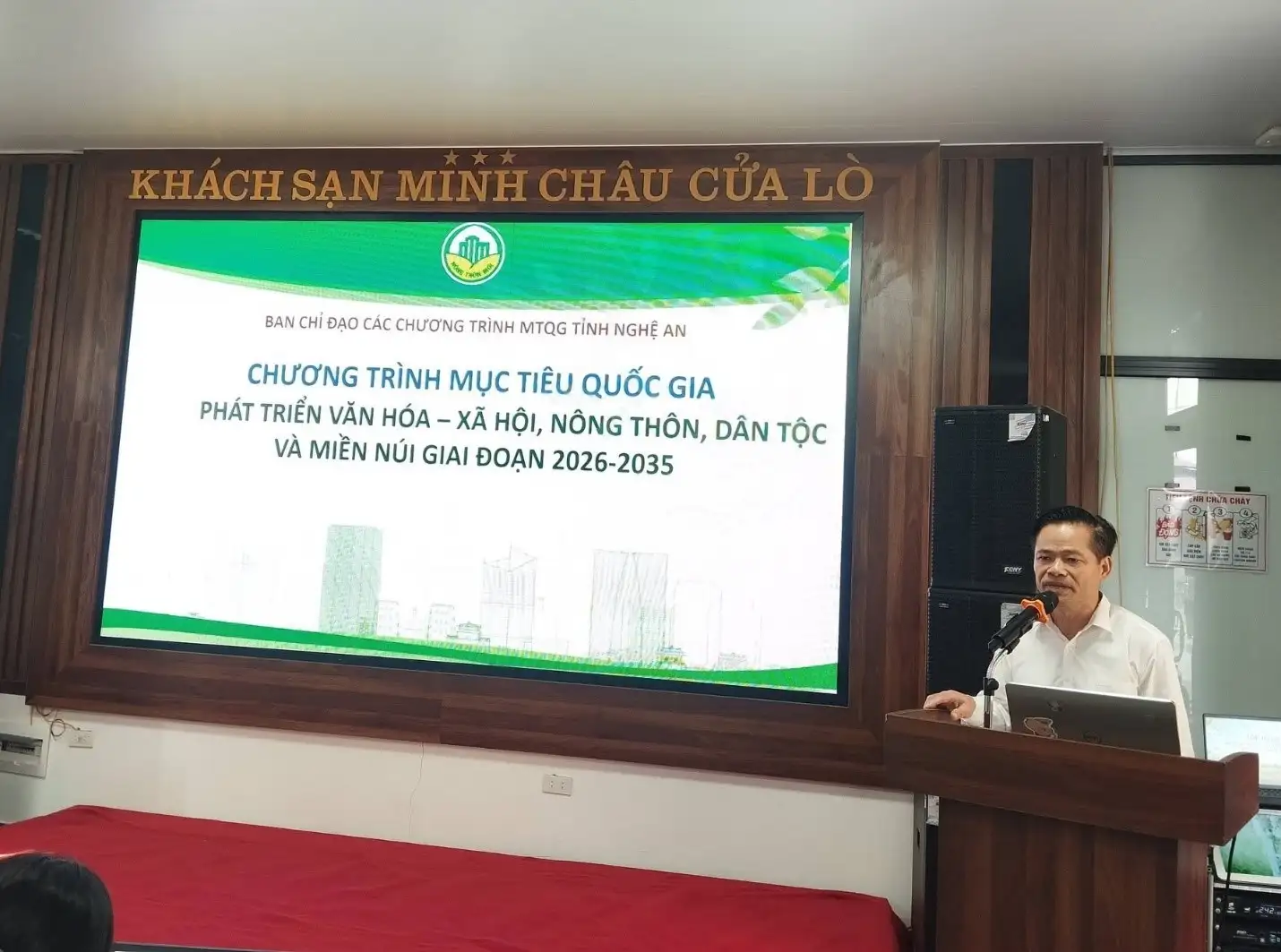 Nghệ An: Tập huấn cho cán bộ tham gia Chương trình mục tiêu quốc gia