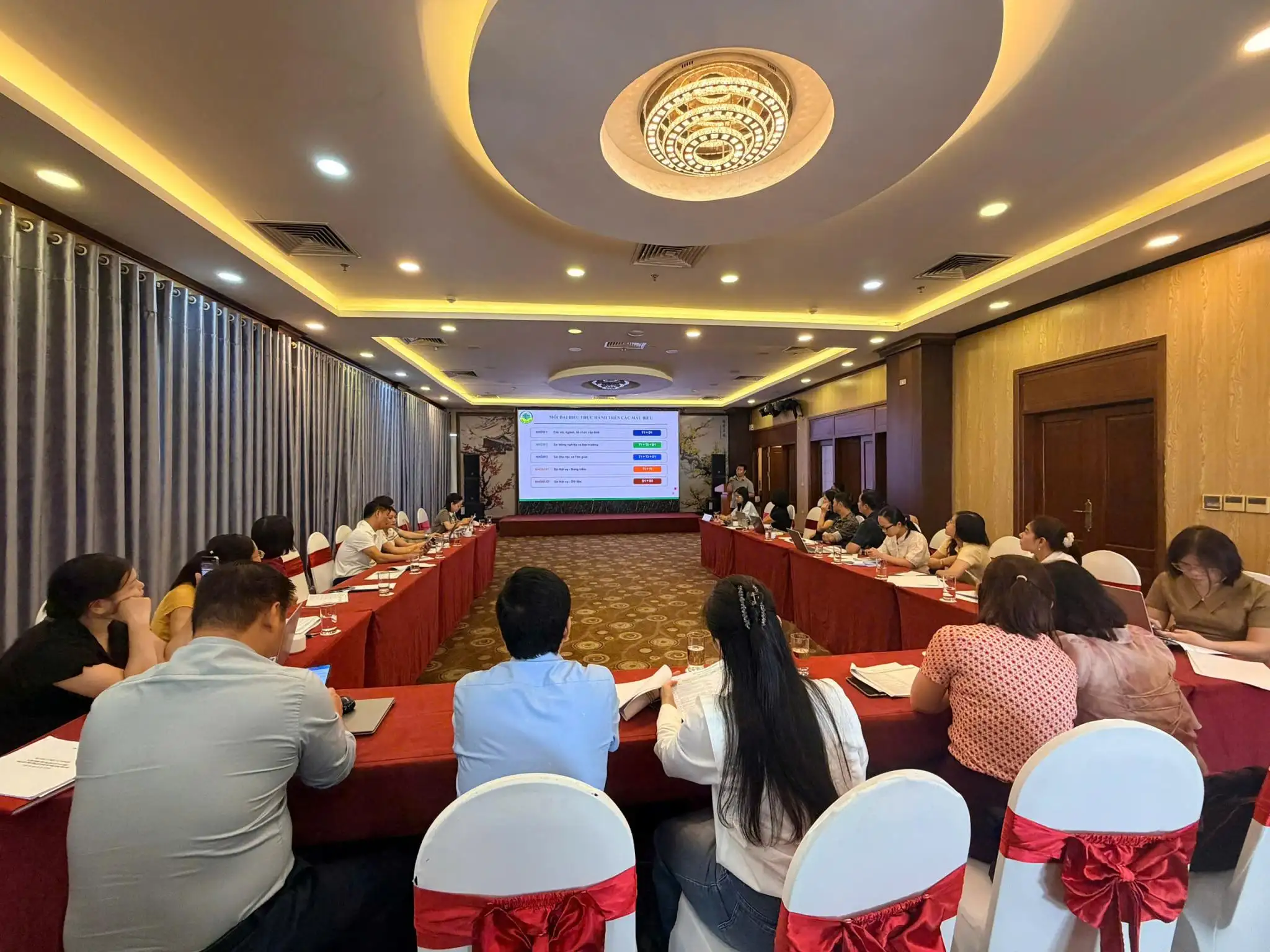 Tập huấn thí điểm sử dụng Tài liệu hướng dẫn và Bảng kiểm lồng ghép giới trong xây dựng nông thôn mới