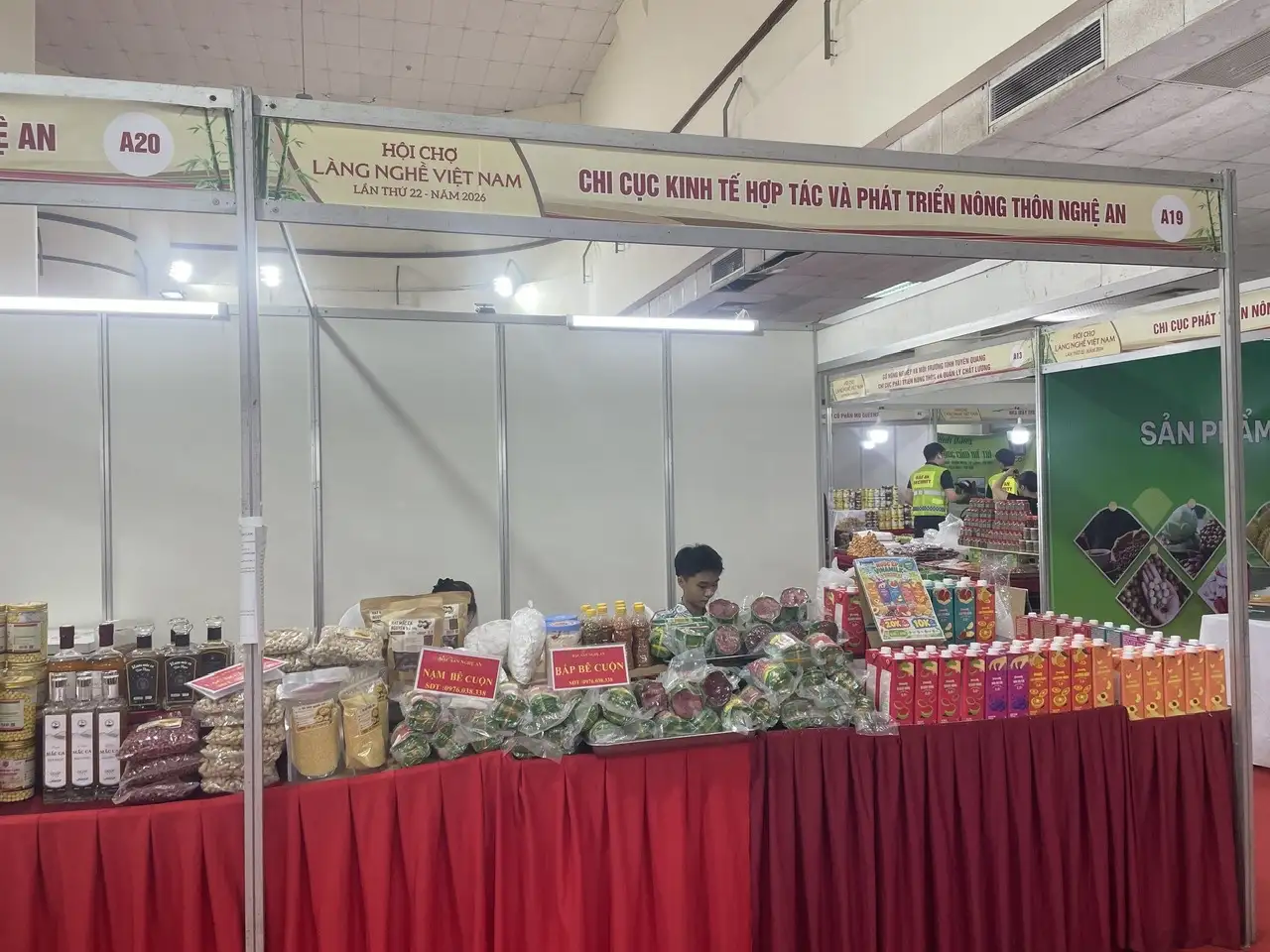 Nghệ An tham gia Hội chợ Làng nghề Việt Nam lần thứ 22 – năm 2026 tại Hà Nội