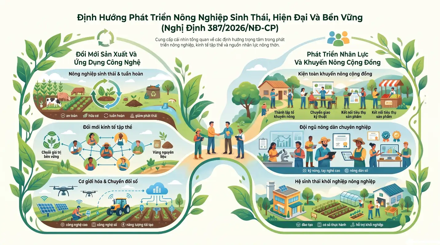 infographic: Khung hành động phát triển nông thôn và giảm nghèo bền vững cho giai đoạn mới